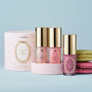 Estée Lauder Limited Edition Ladurée Lip Oil 3-Piece Collection